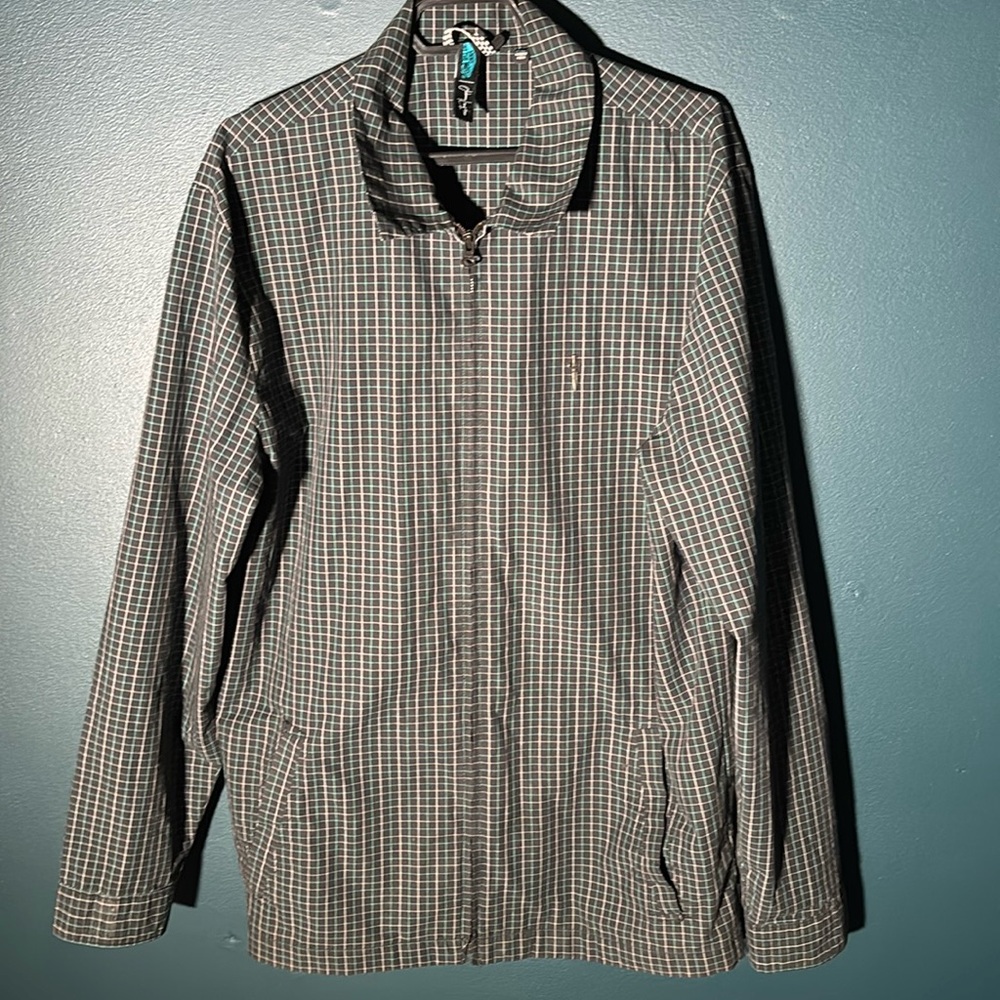 Vans Off The Wall Men’s Jonny Layton Checked Light Jacket Size XL